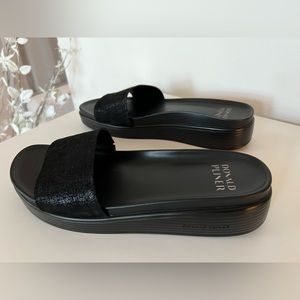 DONALD J PLINER Fiji Platform Slide Sandals, women’s size 9
